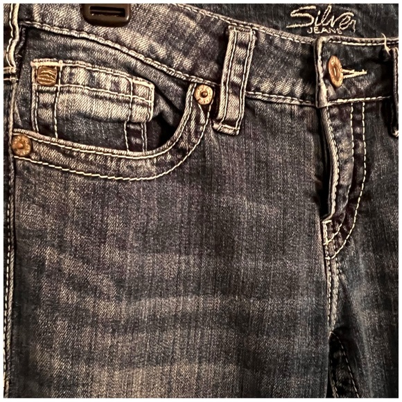 Silver Aiko Bootcut Jeans 28/33 - Picture 3 of 15